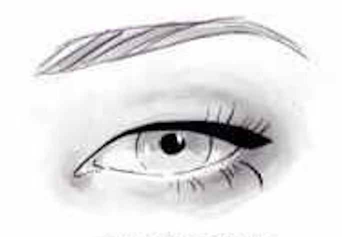 Illustration: Klassisk Eyeliner